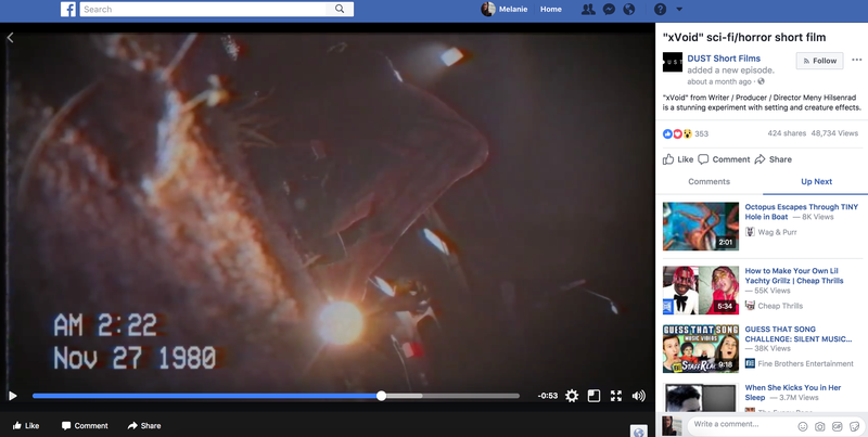 There’s not a lot of original scripted content. (Image: Facebook Watch)